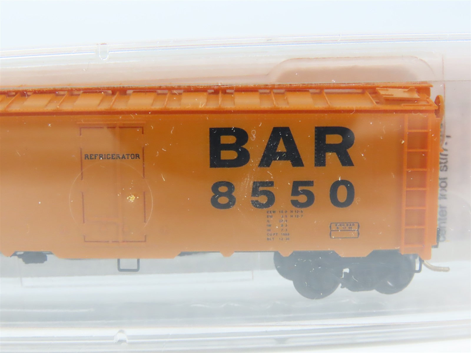 N Scale Micro-Trains 59020 BAR Bangor & Aroostook 40' Steel Side Ice Reefer RTR