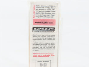 N Scale Micro-Trains 59020 BAR Bangor & Aroostook 40' Steel Side Ice Reefer RTR