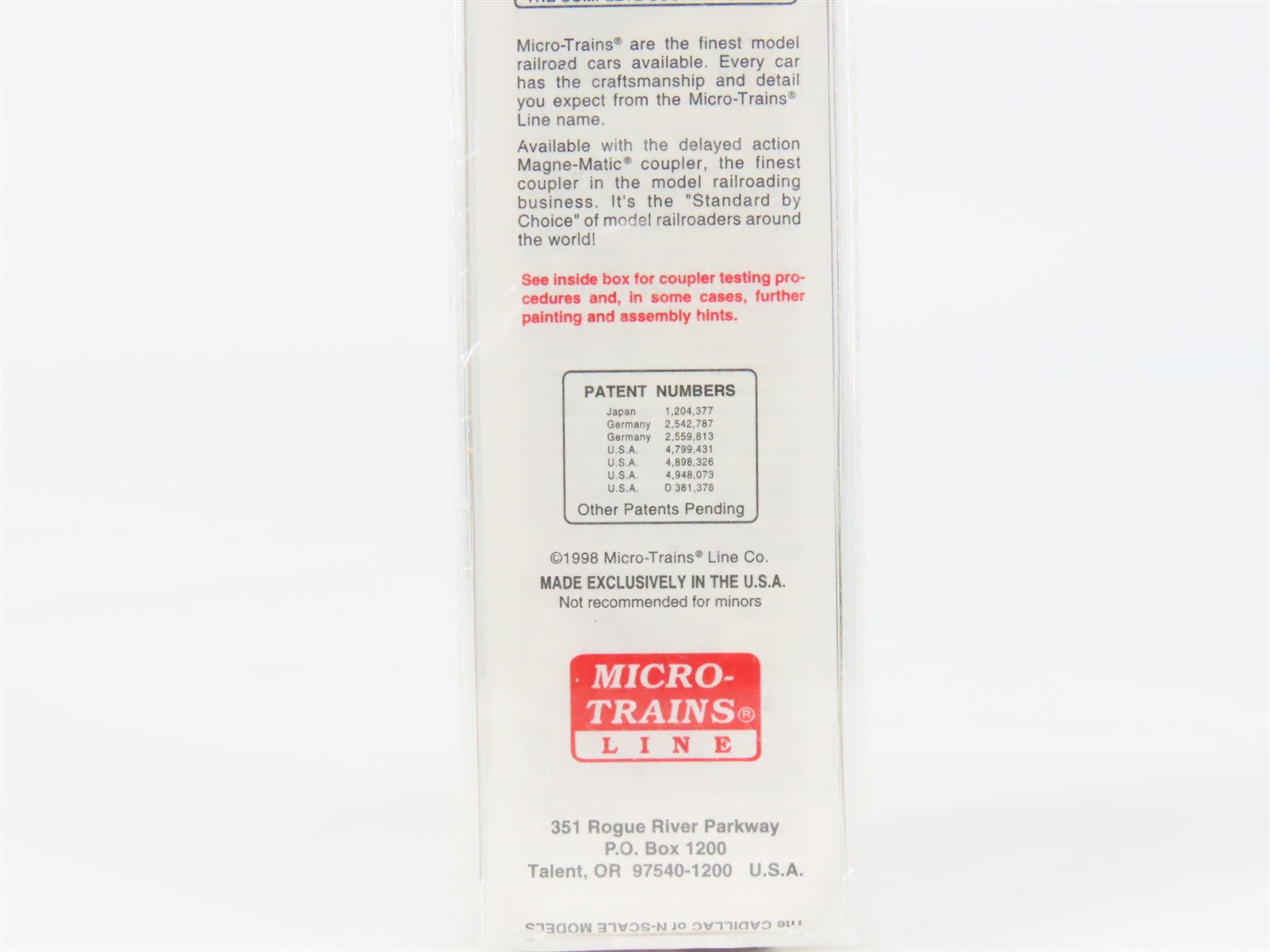 N Scale Micro-Trains 59040 PRR Pennsylvania 40' Steel Side Ice Reefer #498350