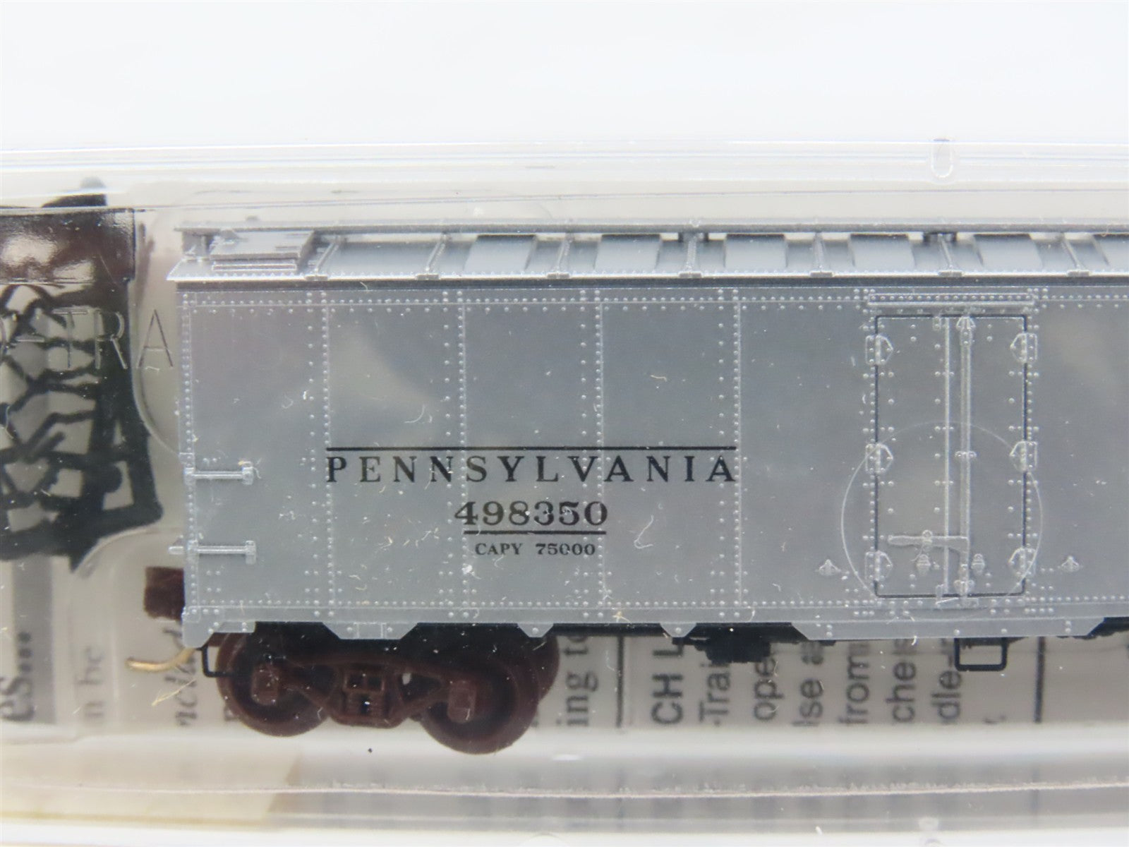 N Scale Micro-Trains 59040 PRR Pennsylvania 40' Steel Side Ice Reefer 498350 RTR