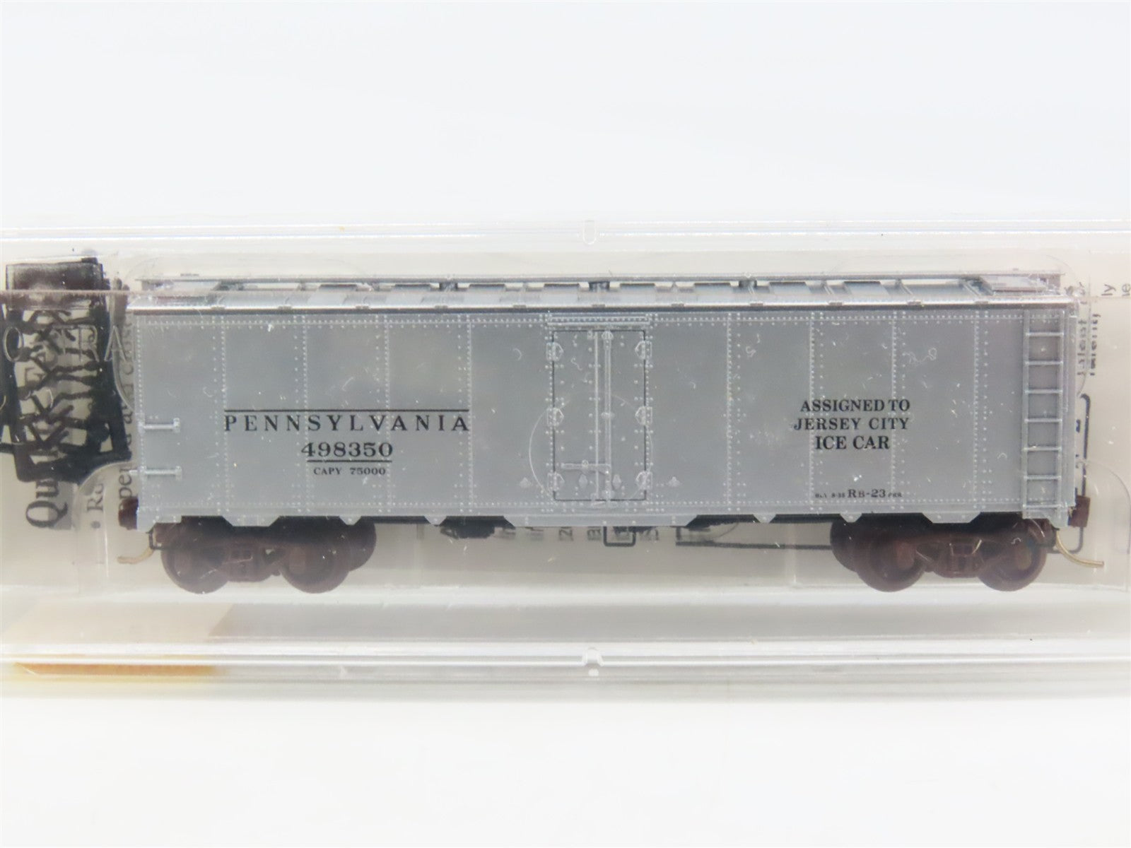 N Scale Micro-Trains 59040 PRR Pennsylvania 40' Steel Side Ice Reefer 498350 RTR