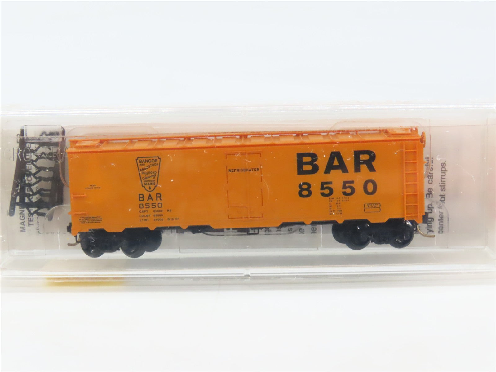 N Scale Micro-Trains 59020 BAR Bangor & Aroostook 40' Steel Side Ice Reefer RTR