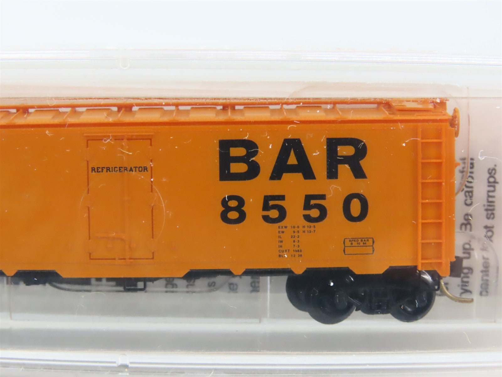 N Scale Micro-Trains 59020 BAR Bangor & Aroostook 40' Steel Side Ice Reefer RTR