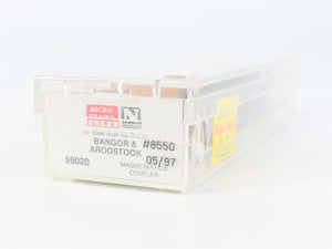 N Scale Micro-Trains 59020 BAR Bangor & Aroostook 40' Steel Side Ice Reefer RTR