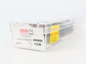 N Micro-Trains MTL 59010 SP UP PFE Pacific Fruit Express 40' Ice Reefer #40400