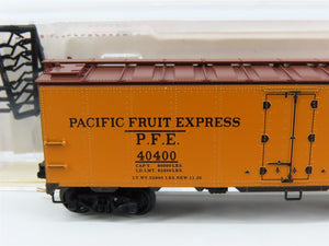 N Micro-Trains MTL 59010 SP UP PFE Pacific Fruit Express 40' Ice Reefer #40400