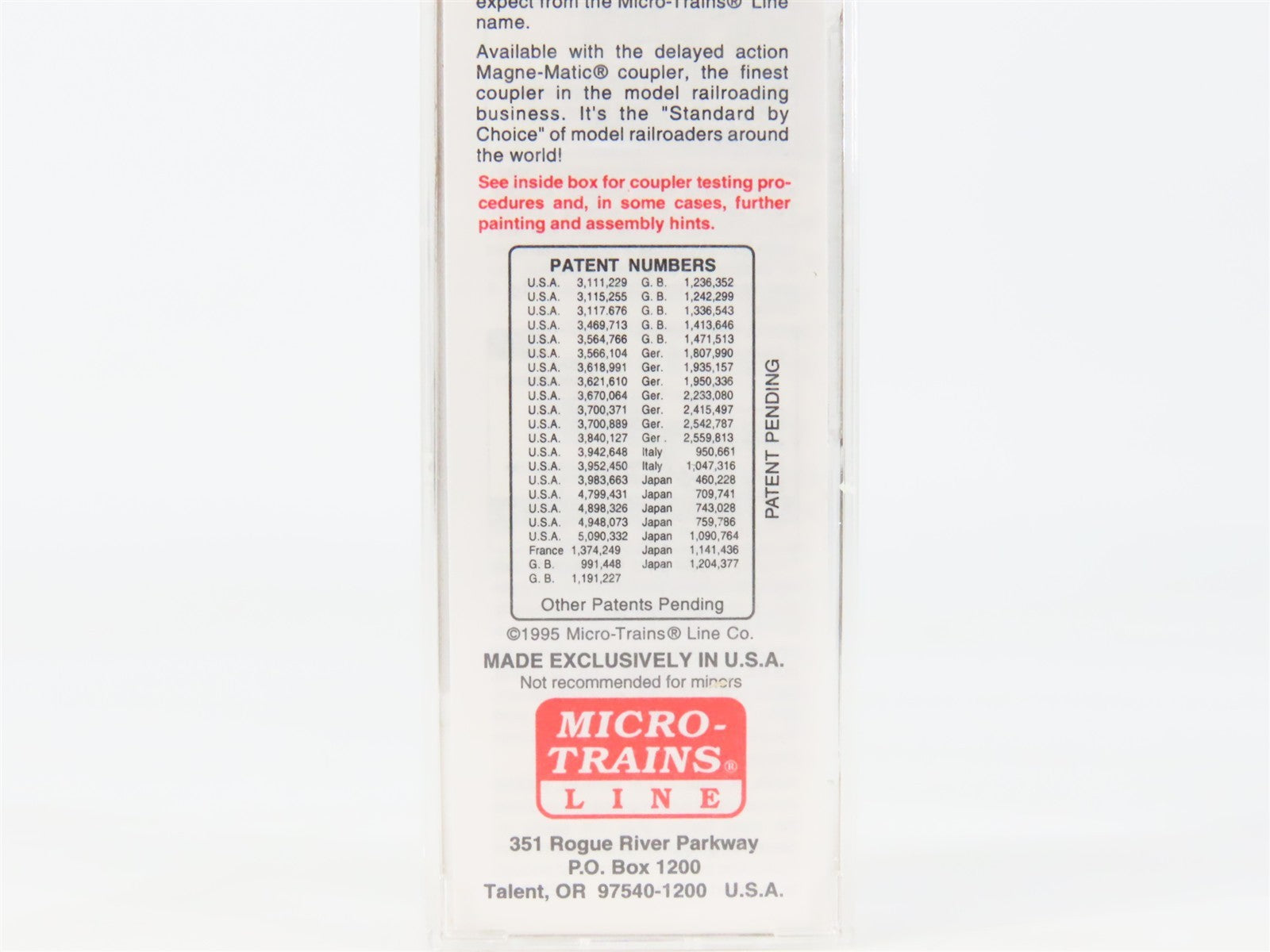 N Micro-Trains MTL 59010 SP UP PFE Pacific Fruit Express 40' Ice Reefer #40400