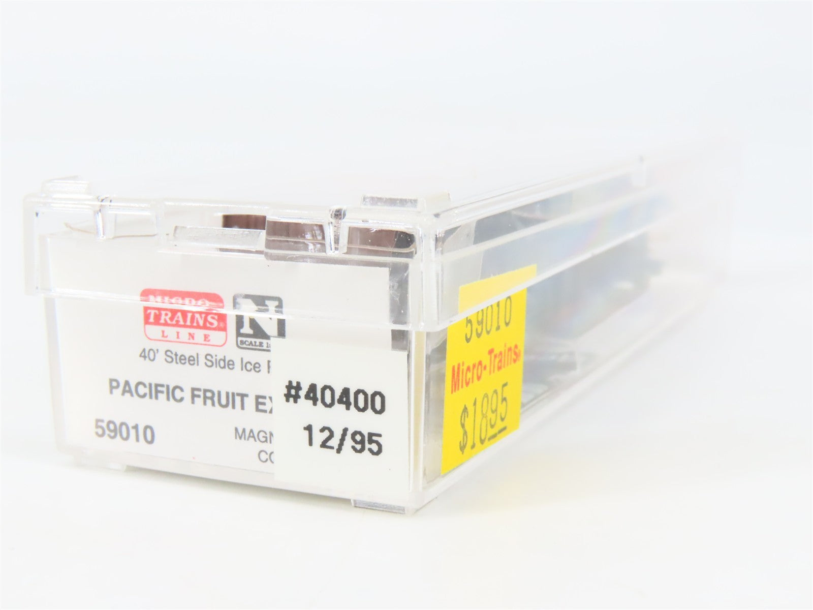 N Micro-Trains MTL 59010 SP UP PFE Pacific Fruit Express 40' Ice Reefer #40400