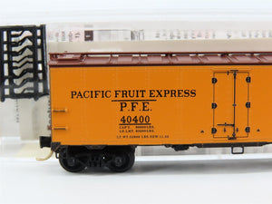 N Micro-Trains MTL 59010 SP UP PFE Pacific Fruit Express 40' Ice Reefer #40400