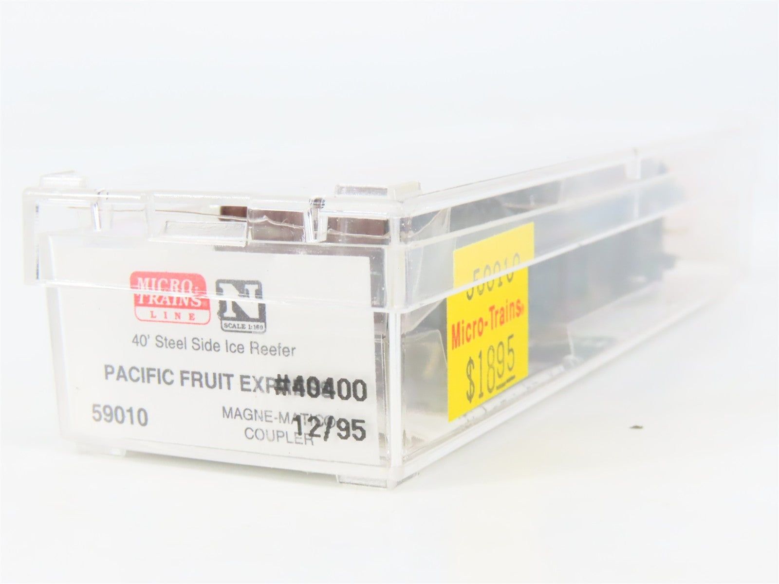 N Micro-Trains MTL 59010 SP UP PFE Pacific Fruit Express 40' Ice Reefer #40400