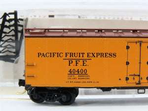 N Micro-Trains MTL 59010 SP UP PFE Pacific Fruit Express 40' Ice Reefer #40400