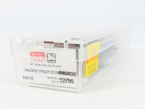 N Micro-Trains MTL 59010 SP UP PFE Pacific Fruit Express 40' Ice Reefer #40400