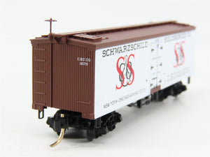 N Scale Micro-Trains 58020 CBT Schwarzschild & Sulzberger 36' Reefer 1675 RTR