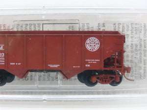 N Scale Micro-Trains 56090 WM Western Maryland 33' 2-Bay Hopper 10803 RTR