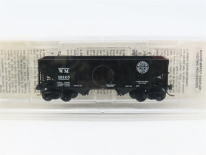 N Scale Micro-Trains 56090 WM Western Maryland 33' 2-Bay Hopper 10725 RTR