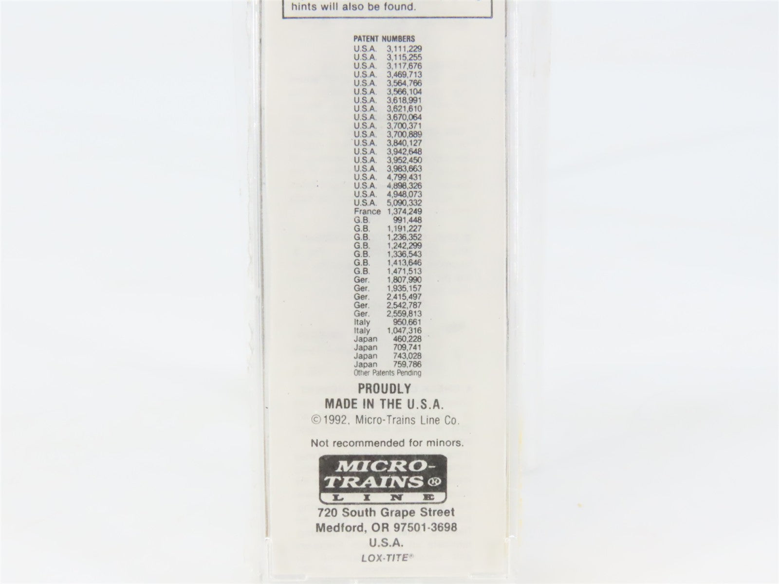 N Scale Micro-Trains 56090 WM Western Maryland 33' 2-Bay Hopper 10725 RTR