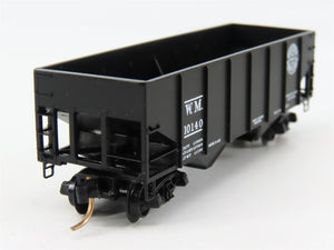 N Scale Micro-Trains 56092 WM Western Maryland 33' Rib Side Twin Hopper RTR