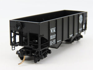 N Scale Micro-Trains 56092 WM Western Maryland 33' Rib Side Twin Hopper RTR