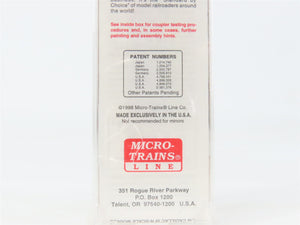 N Scale Micro-Trains 56090 WM Western Maryland 33' 2-Bay Hopper 10801 RTR