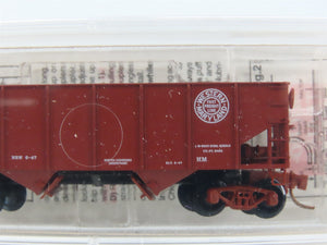 N Scale Micro-Trains 56090 WM Western Maryland 33' 2-Bay Hopper 10801 RTR