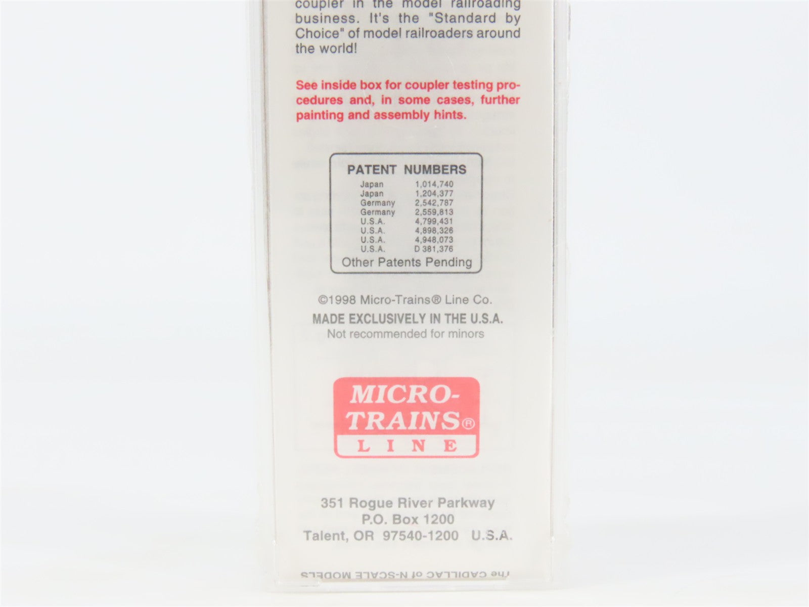N Scale Micro-Trains 56090 WM Western Maryland 33' 2-Bay Hopper 10801 RTR