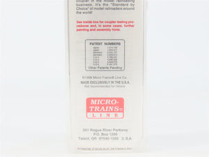 N Scale Micro-Trains 56090 WM Western Maryland 33' 2-Bay Hopper 10801 RTR
