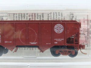 N Scale Micro-Trains 56090 WM Western Maryland 33' 2-Bay Hopper 10801 RTR