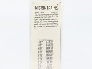 N Scale Kadee Micro-Trains MTL 56080 VGN Virginian 2-Bay Open Hopper #2102