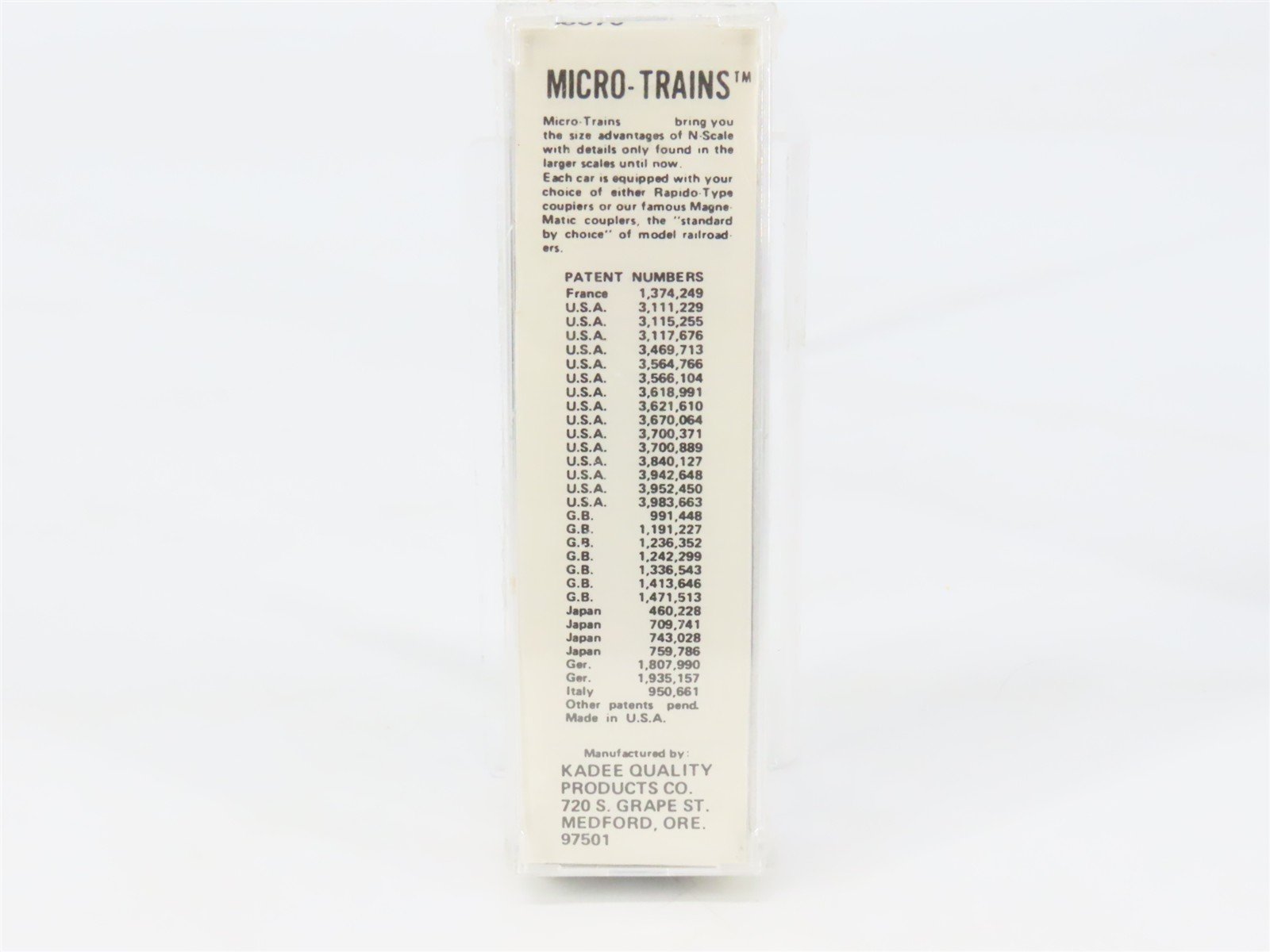 N Scale Micro-Trains 56070 SP Southern Pacific 33' 2-Bay Hopper 13088 RTR