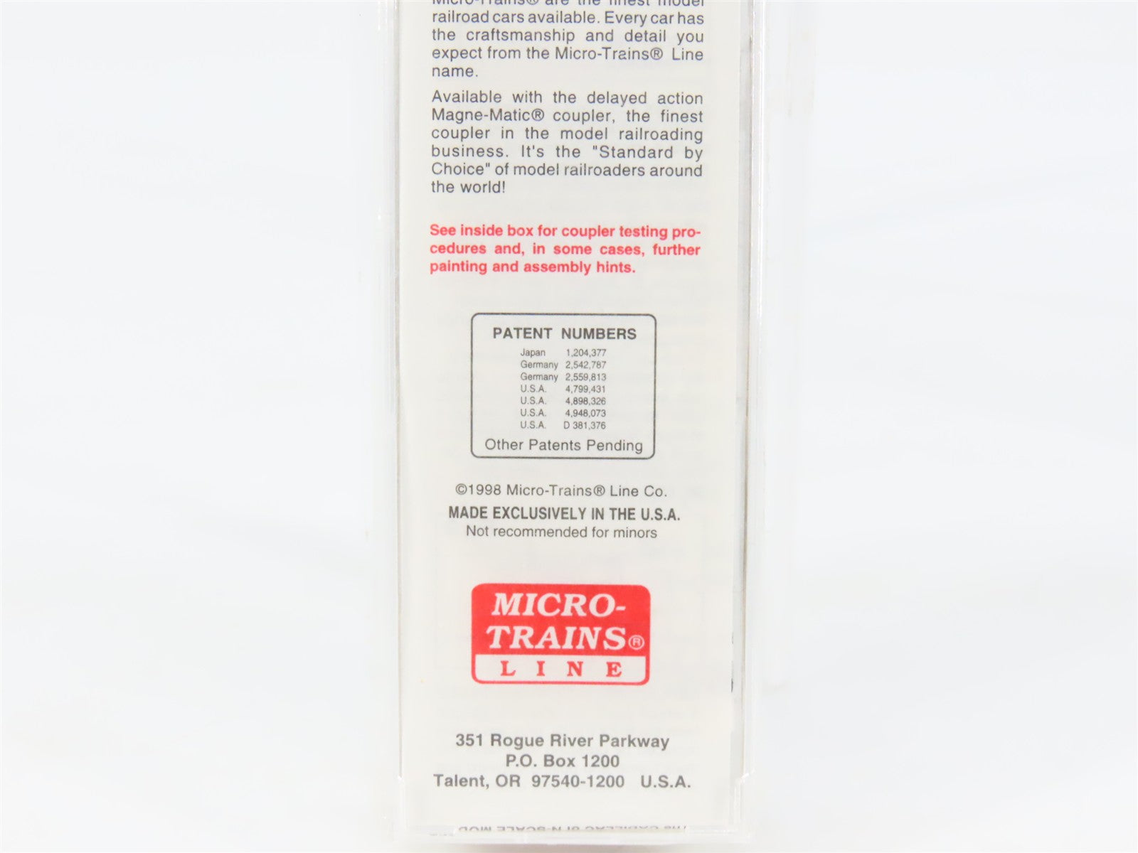 N Scale Micro-Trains 59030 ATSF Santa Fe 40' Reefer 188457 RTR