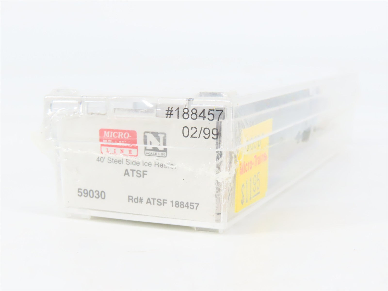 N Scale Micro-Trains 59030 ATSF Santa Fe 40' Reefer 188457 RTR
