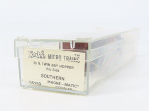 N Scale Micro-Trains 56150 SOU Southern 33' 2-Bay Hopper 111999 RTR
