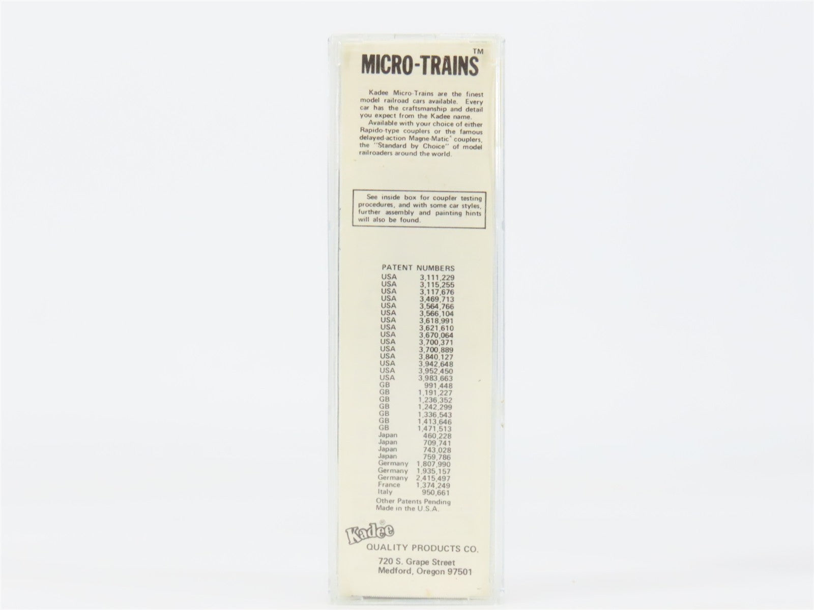 N Scale Kadee Micro-Trains MTL 56140 MP Missouri Pacific 33' 2-Bay Hopper 58679