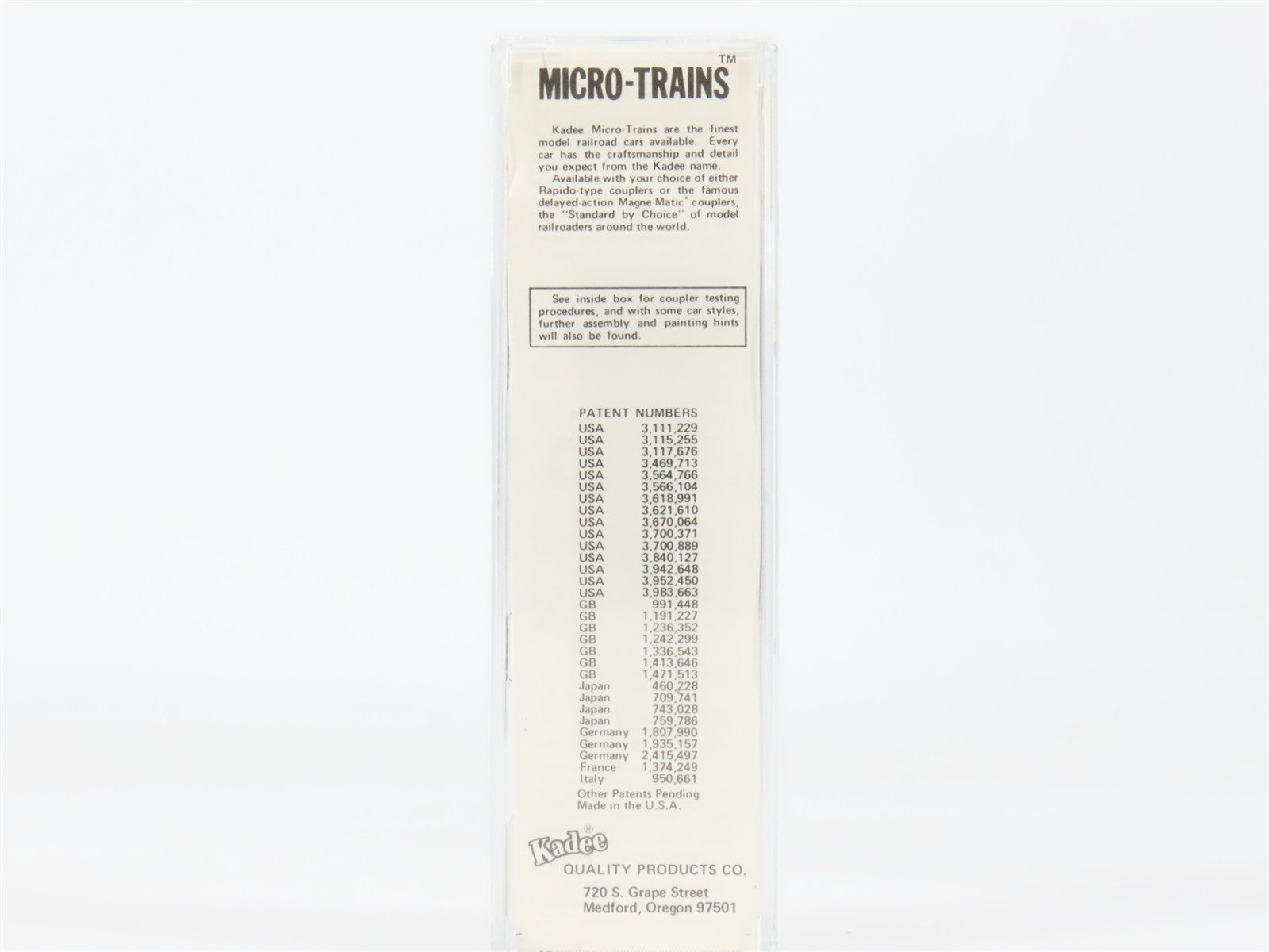 N Scale Kadee Micro-Trains MTL 56140 MP Missouri Pacific 2-Bay Hopper 58679