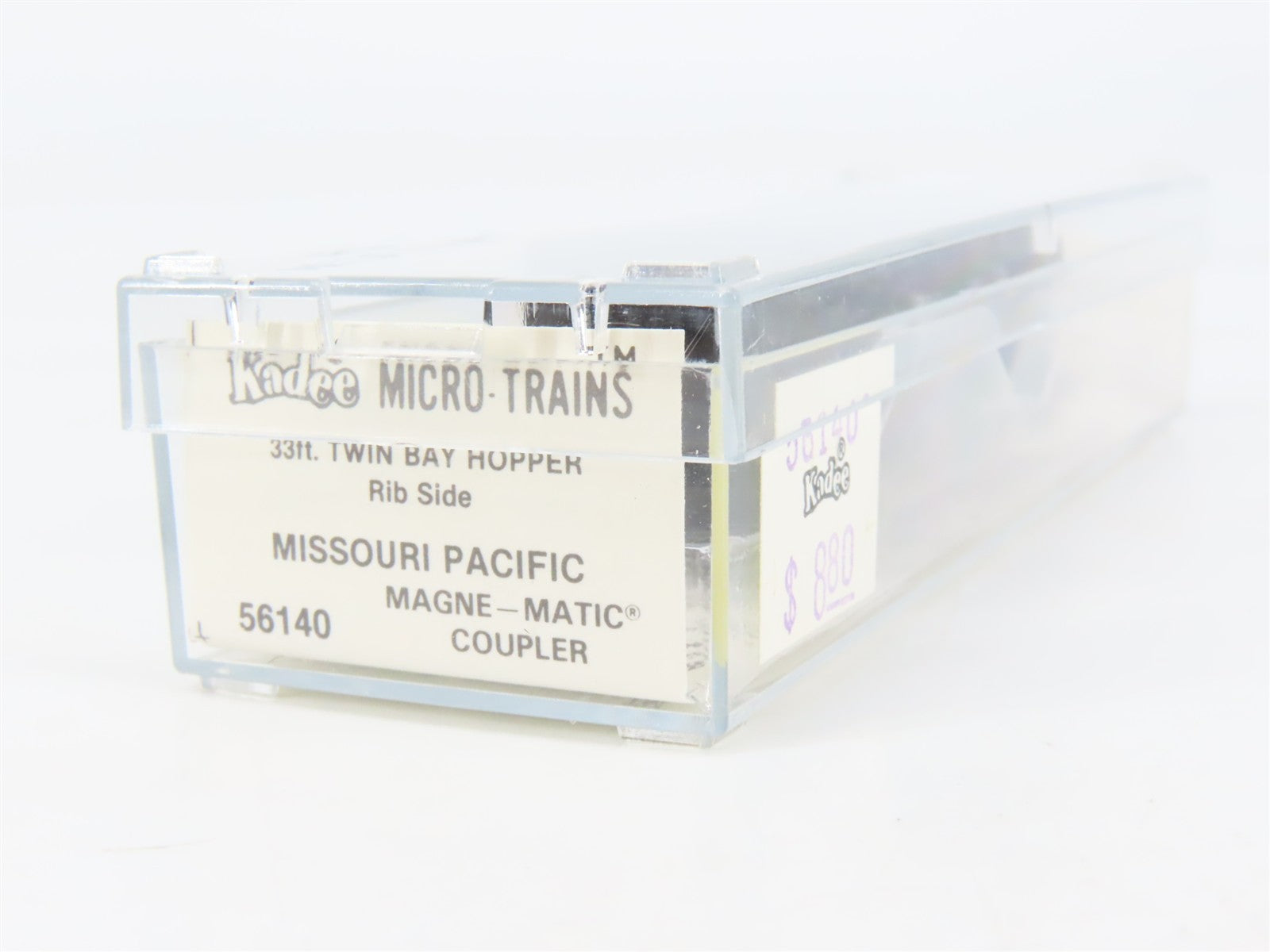 N Scale Kadee Micro-Trains MTL 56140 MP Missouri Pacific 2-Bay Hopper 58679