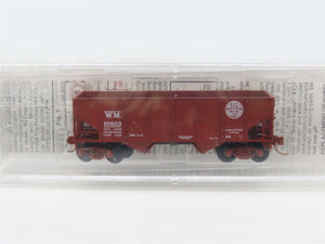 N Scale Micro-Trains 56090 WM Western Maryland 33' 2-Bay Hopper 10803 RTR