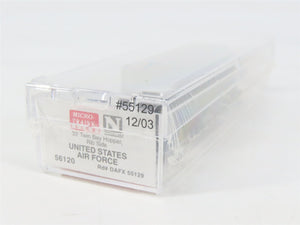 N Scale Micro-Trains 56120 DAFX United States Air Force 33' 2-Bay Hopper RTR