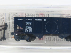 N Scale Micro-Trains 56120 DAFX United States Air Force 33' 2-Bay Hopper RTR