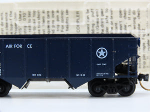 N Scale Micro-Trains 56120 DAFX United States Air Force 33' 2-Bay Hopper RTR