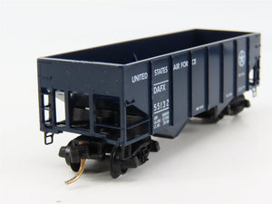 N Scale Micro-Trains 56120 DAFX United States Air Force 33' 2-Bay Hopper RTR