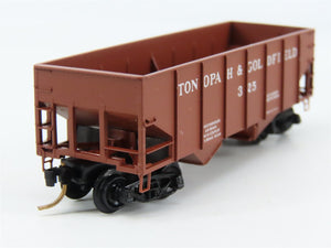 N Scale Kadee Micro-Trains MTL 56100 T&G Tonopah & Goldfield 2-Bay Hopper #325