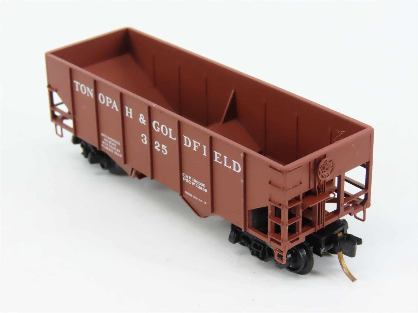N Scale Kadee Micro-Trains MTL 56100 T&G Tonopah & Goldfield 2-Bay Hopper #325
