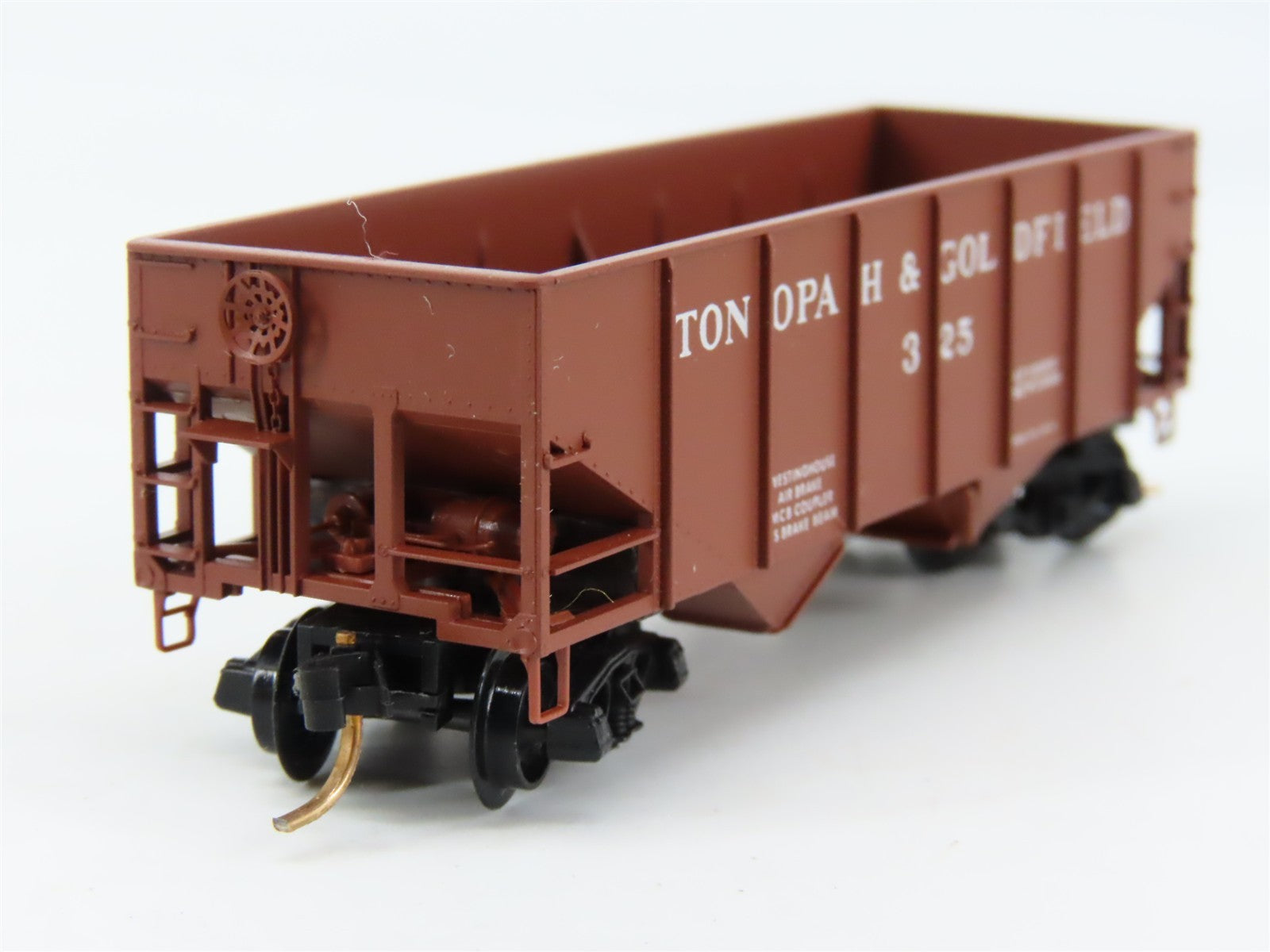 N Scale Kadee Micro-Trains MTL 56100 T&G Tonopah & Goldfield 2-Bay Hopper #325