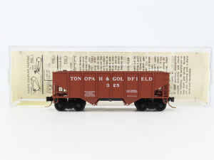 N Scale Micro-Trains 56100 T&G Tonopah & Goldfield 33' 2-Bay Hopper 325 RTR