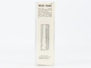 N Scale Micro-Trains 56100 T&G Tonopah & Goldfield 33' 2-Bay Hopper 325 RTR