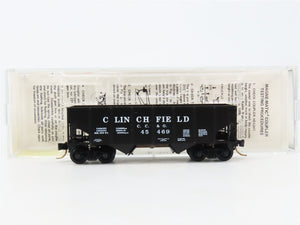 N Scale Micro-Trains 56190 CC&O Clinchfield 33' 2-Bay Hopper 45469 RTR
