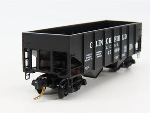 N Scale Micro-Trains 56190 CC&O Clinchfield 33' 2-Bay Hopper 45469 RTR