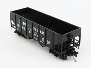 N Scale Micro-Trains 56190 CC&O Clinchfield 33' 2-Bay Hopper 45469 RTR