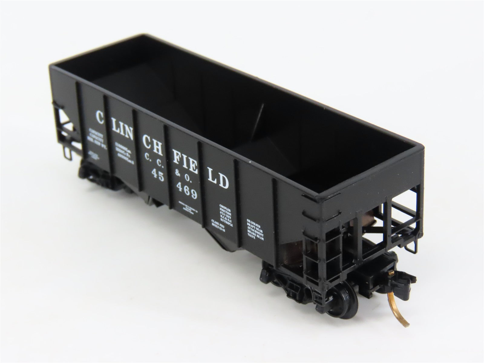 N Scale Micro-Trains 56190 CC&O Clinchfield 33' 2-Bay Hopper 45469 RTR