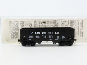 N Scale Micro-Trains 56190 CCO Clinchfield 33' 2-Bay Hopper 45469 RTR